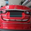 For Mazda6 Mazda 6 Atenza 2014 2015 2016 2017 2018  Car Stick Body Stainless Steel Rear Door Tailgate Frame Plate Trim Trunk