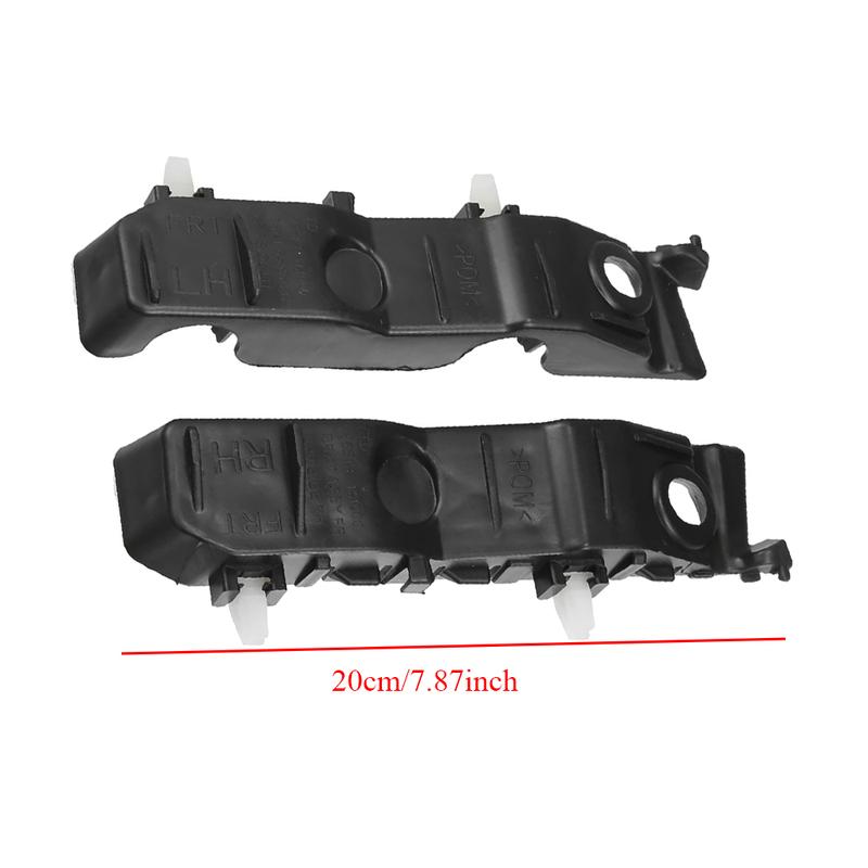 Pair Front Left &Right Bumper Support Bracket Holder 865131M000 865141M000 for Kia Forte 2010 2011 2012 2013