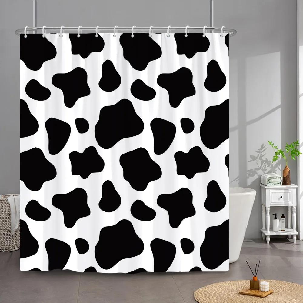 Simple Line Geometric Modelling Shower Curtain Modern Creative Art Home Bath Curtains Polyester Fabric Bathroom Decor With Hooks
