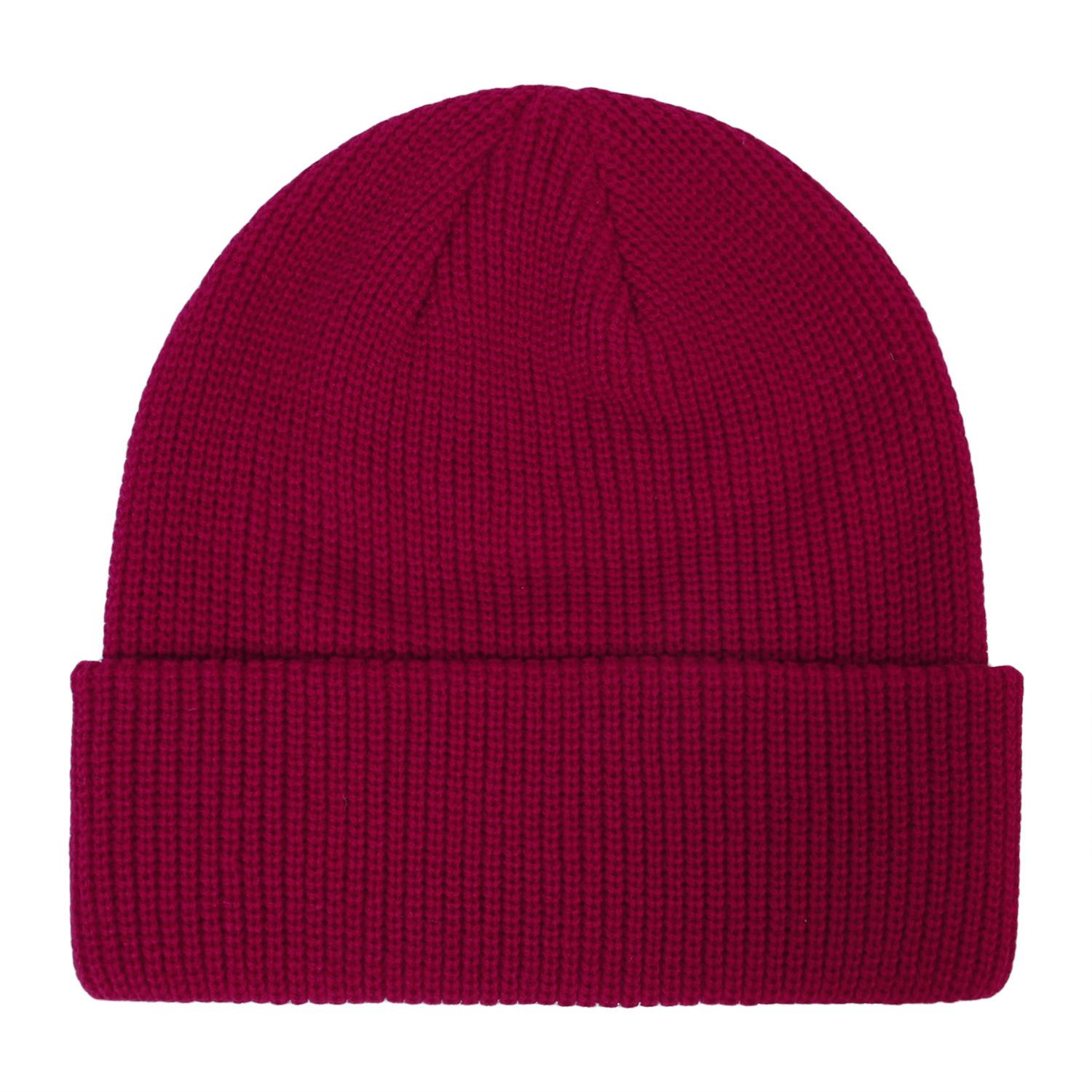 

Women Autumn Winter Simple Solid Color Elastic Force Knitted All Match Chic Hat EMA OneSize