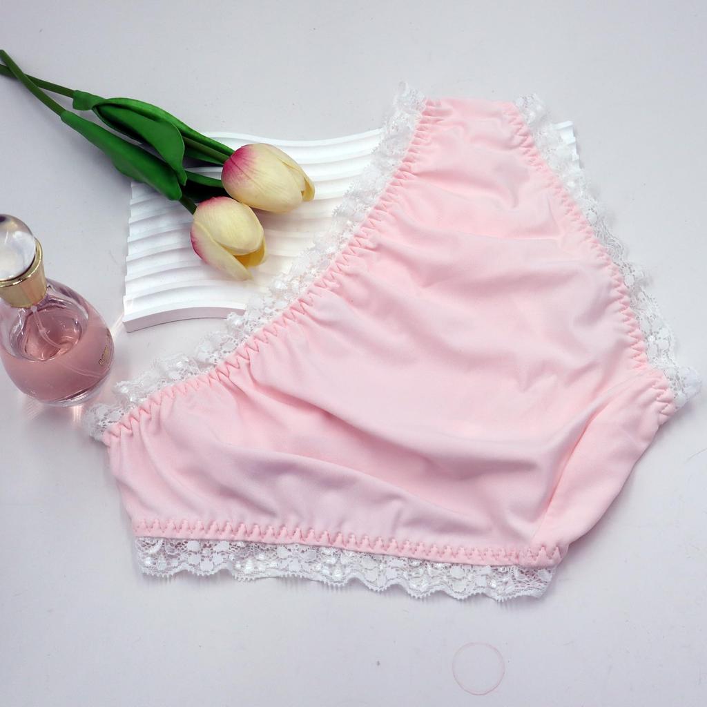 Cute Lolita Milk Fiber Sexy Princess Plus Low [AICHENS] Shorts, Fabric, Lace, Frills, Bowknot, Panties, Sizes, Embroidered, Breathable, Comfortable,