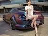 3D Carbon Fiber Majora 152cm X Car Wrapping Blue Sheet, Blue, 30cm, Sheet,