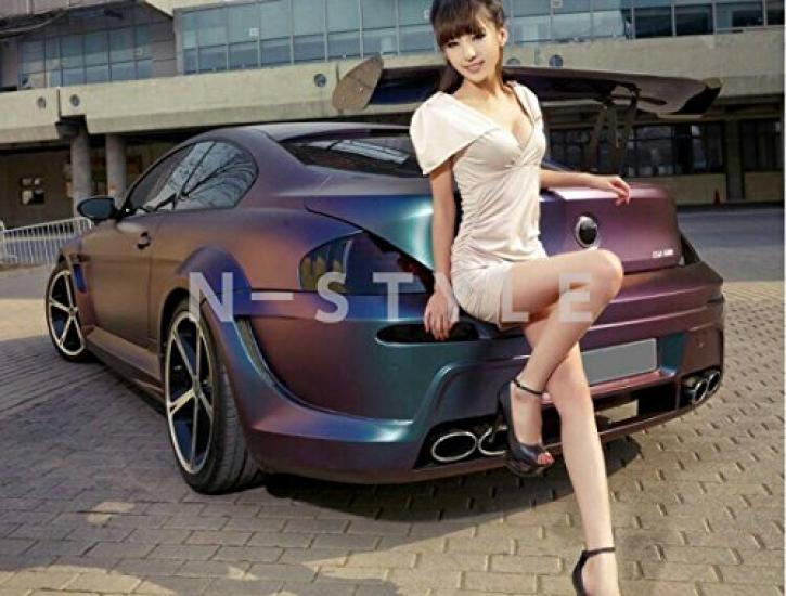 3D Carbon Fiber Majora 152cm X Car Wrapping Blue Sheet, Blue, 30cm, Sheet,