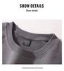 Cross New Paris Shijia Unisex Heavyweight Cotton Terry Hoodie - Wheat Ear Design