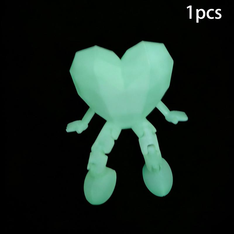2026 Den svatého Valentýna Srdce Spojené Minifigurka Panenka Šťastný Valentýn Party Dekorace Pro Domov Kreativní Valentýnský Dárek Lásky