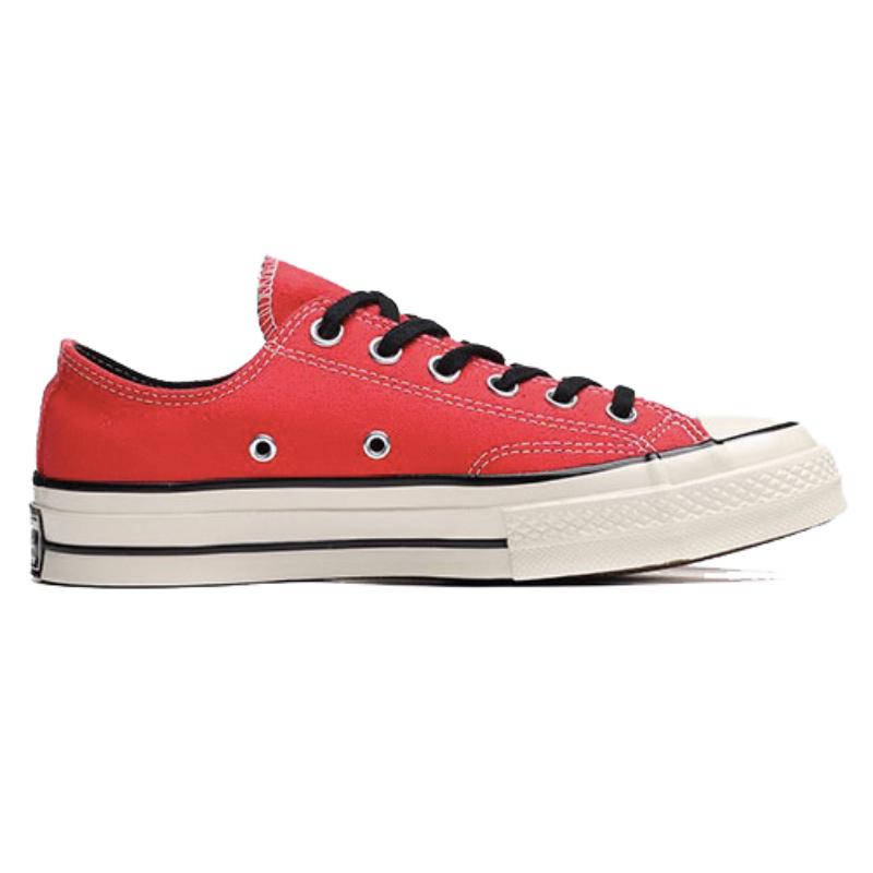 Converse Chuck Taylor All Star 1970s Ox Round-toe Lace-up Low-Top Espadrilles Unisex Red