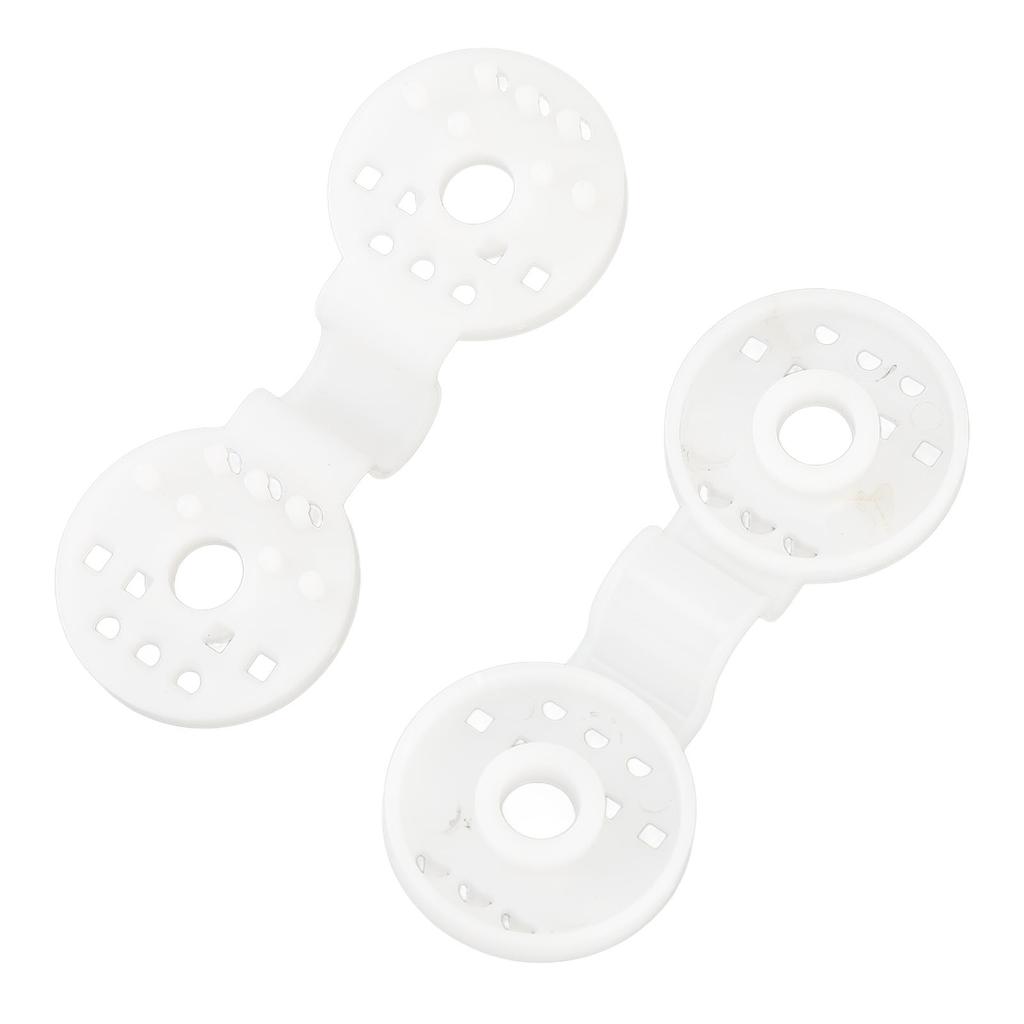 100pcs Shade Cloth Plastic Clips Round Fixing Clips for Greenhouse Outdoor Garden Anti Bird Netting Agricultural