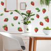 Bemalte Erdbeere DIY Küche Restaurant Kühlschrankaufkleber Heimhintergrund Verschönerung Wandaufkleber