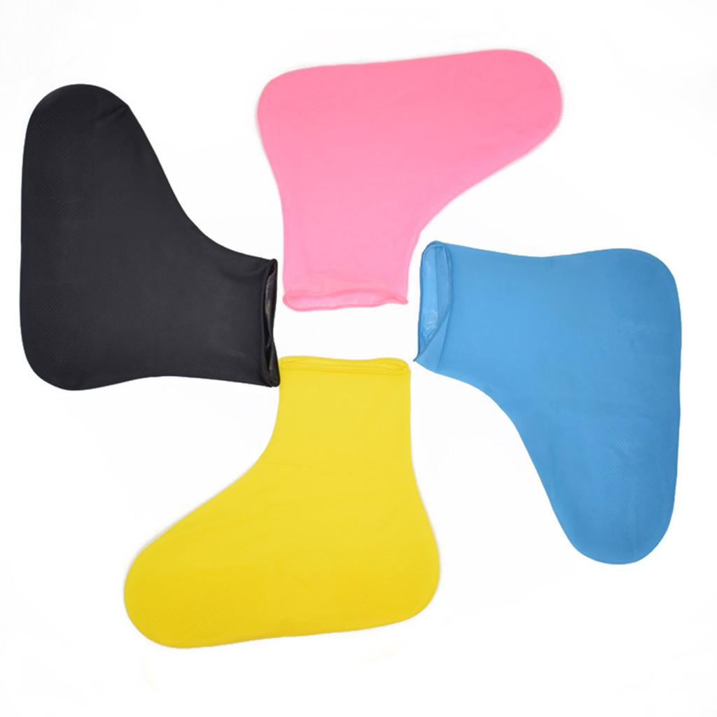 Rain Boot Waterproof Shoe Cover for Women Men Silicone Foot Covers Shoe Protector Rainy Season Outdoor Shoe Accessories