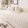 2025 New Chenille Thickened Sofa Cushion High-end Light Luxury Four-season Universal Straight-row Sofa Cover