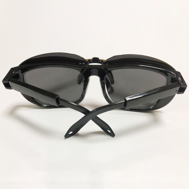 Clip-on protective glasses, hair removal device goggles, flat anti-blue light welding black lenses, laser protective glasses Defense190-490nm Laser【