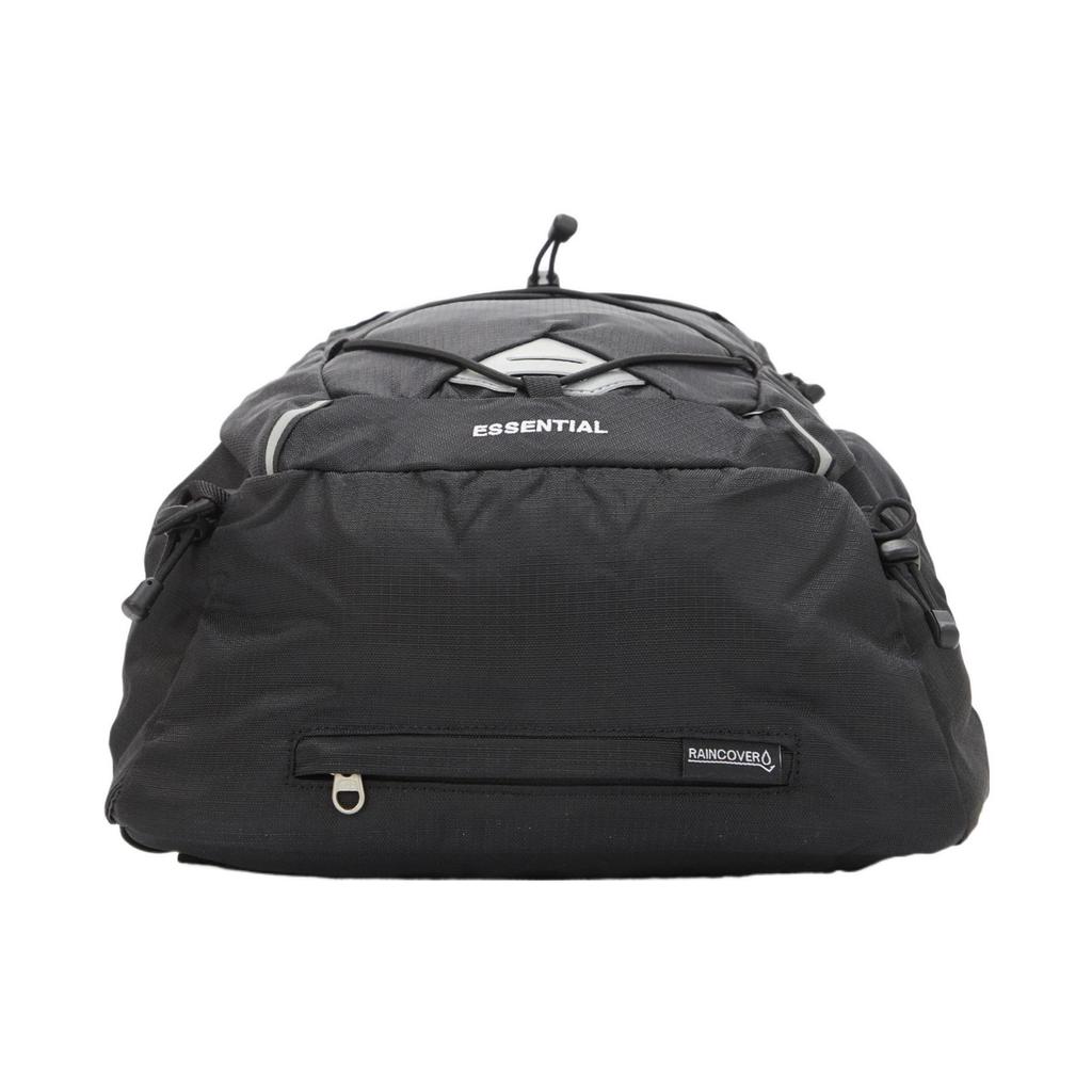 The North Face Fashion Simple Sports Travel Large Capacity Cross Strap Logo Polyester Backpack Unisex Backpack Black NM2SM65A