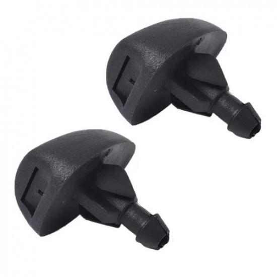 2Pcs Front Windsheild Wiper Washer Nozzles 6438V8 For Citroen C3 Peugeot 106 205