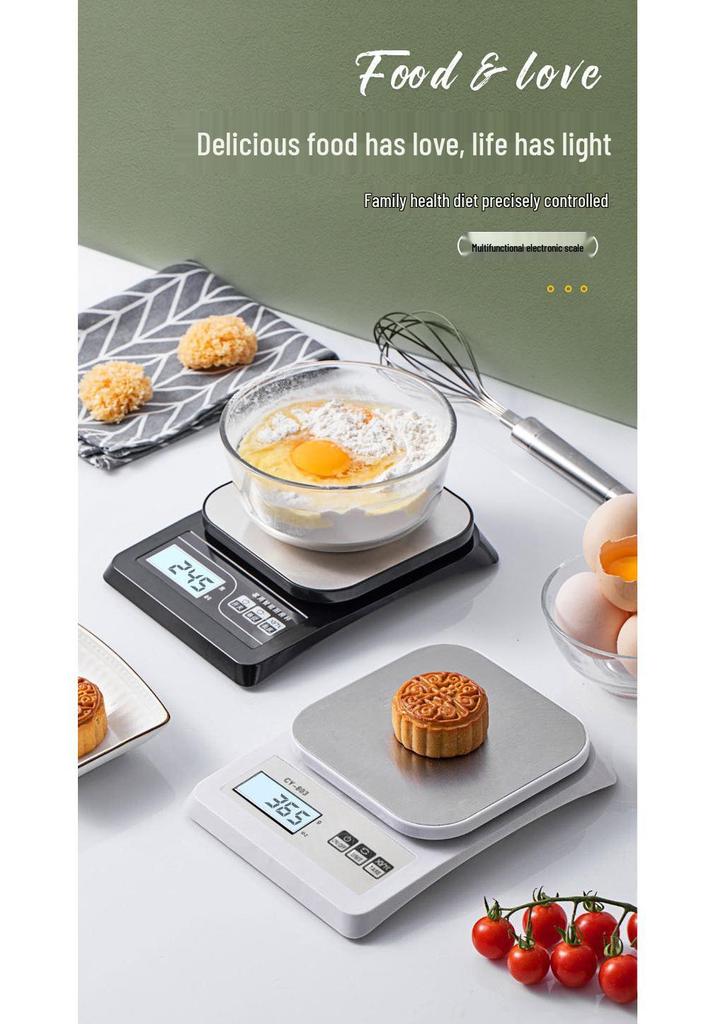 High Precision 0.1g Kitchen Food Scale for Baking