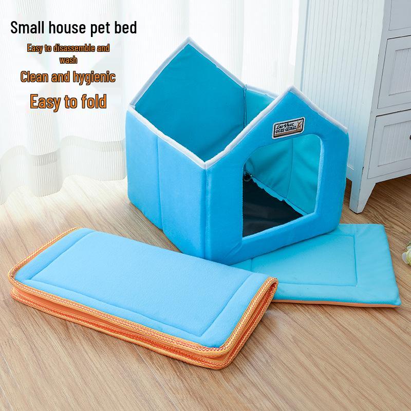 Teddy Poodle Small Dog & Cat House Kennel