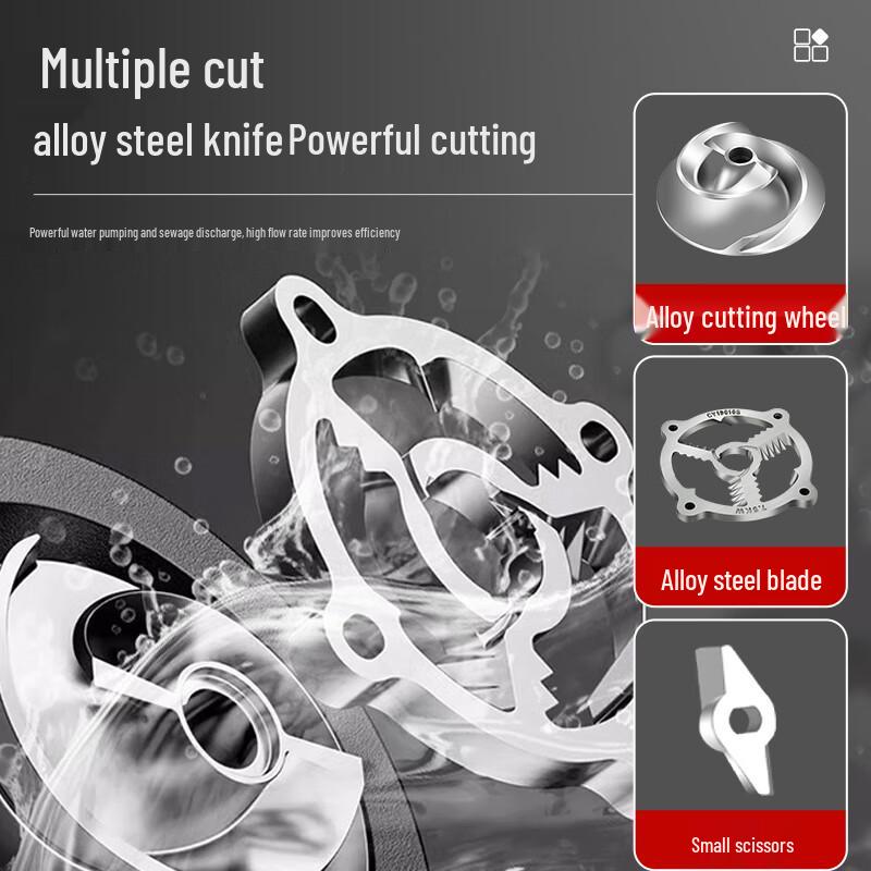 Stainless Steel Cutting Sewage Pump