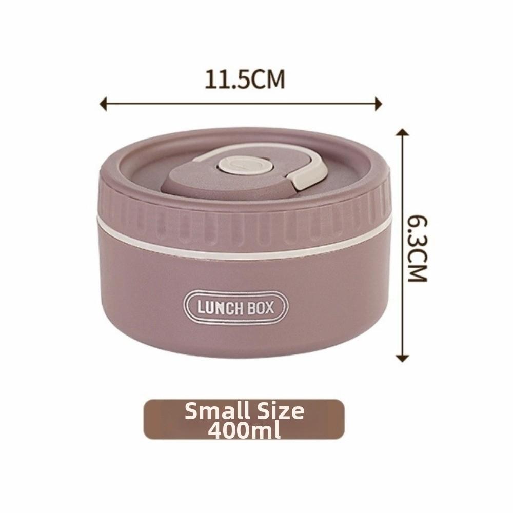 

304 Stainless Steel Insulated Lunch Box Sealed Microwave Safe Thermal Food Container with Bag Double-layer Food Storage Case