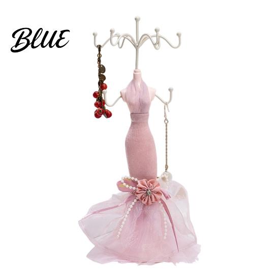 Soporte para Joyas Mini Maniquí Dama Maniquí Organizador con 8 Ganchos