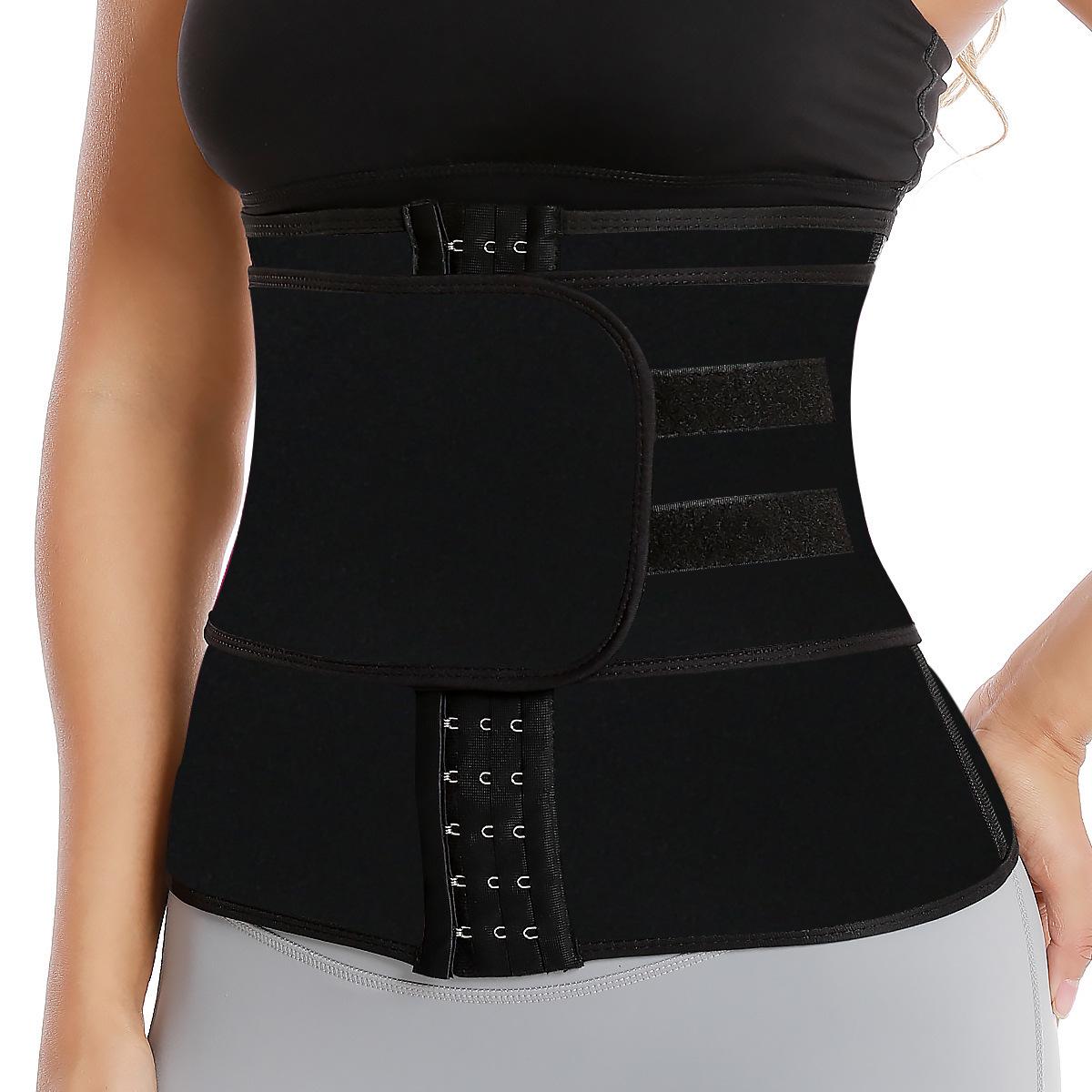 

Женский спортивный формирователь тела, пояс для тренировки талии - Похудение, потогонный фитнес-формирователь живота XXL