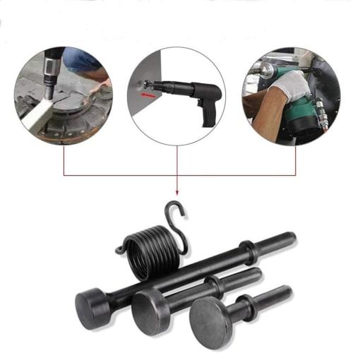 Air Hammer Chisel Set, Pneumatic Air Hammer, Air Hammer, Air Tool Accessories, Smooth Air Hammer Bits, Air Rivet Impact Head, Tool Kit