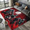 3D Marvel 27 Style Venom Captain SuperHero Carpet Rug for Bedroom Living Room Home Sofa Decoration,kids Large Decor Floor Mat HD