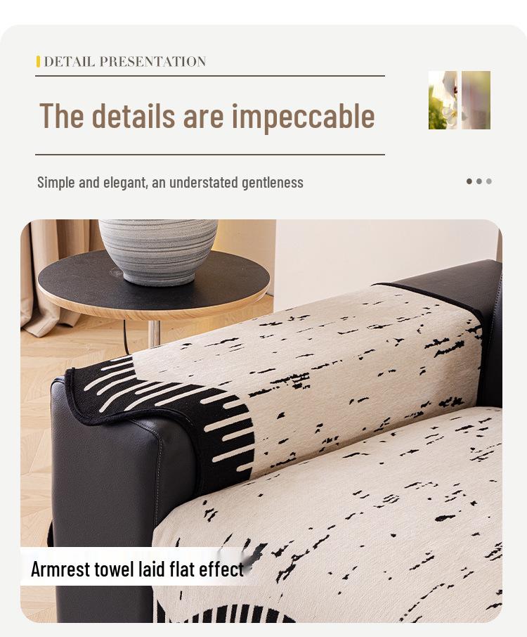 2025 High-End Non-Slip Universal Sofa Cushion for Three-Seater with Straight Backrest