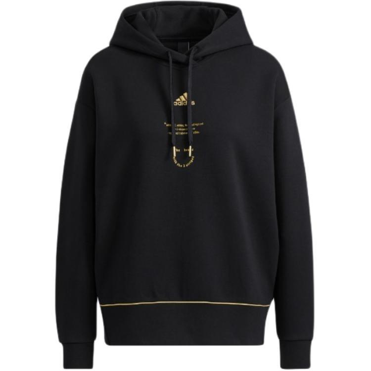 (WMNS) adidas Adi Logo Hoodie  Black  Women s HG1831 M