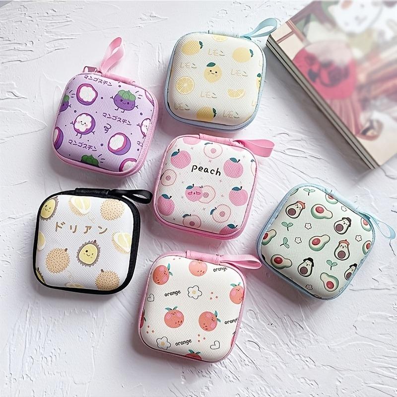 Fruit printed handheld storage bag