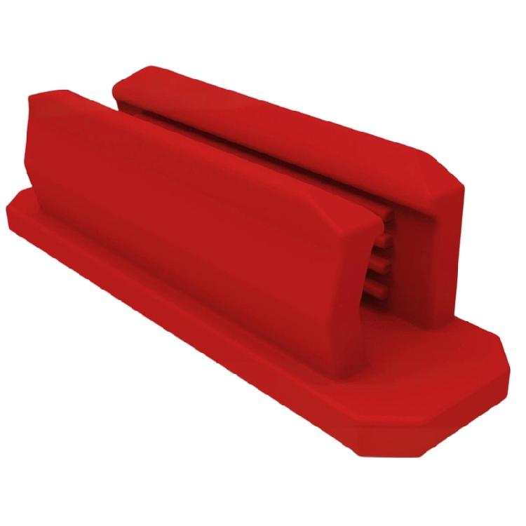 Multipurpose Silicone Pencil Clip Holder Wall Mounted Adhesive Pen Organiser Stand for Office Desktop Fridge Whiteboard