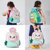Animal Pattern Toddler Backpack For Children Nylon Durable School Bag With Padded Straps