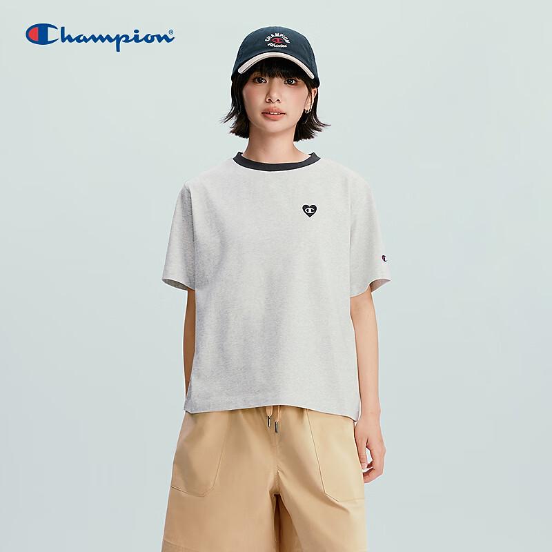 Champion Women s Love Heart Logo Short-Sleeve T-Shirt S