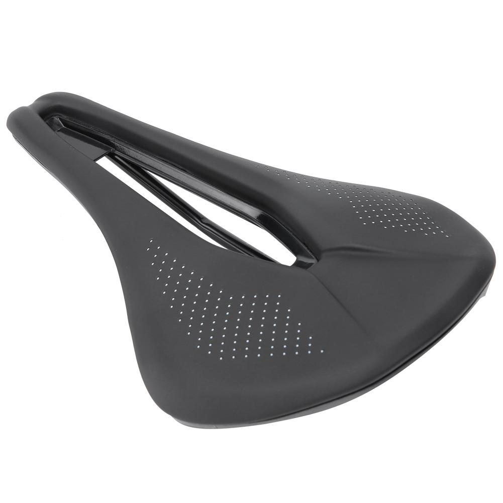 PU Black Road Mountain Bike Bicycle Soft Hollow Cycling Saddle Cushion Pad Seat