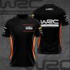 Camiseta Masculina de Manga Curta Respirável 2025 Rally Stadium WRC Estampada em 3D Masculina e Feminina de Verão Tamanho Super Grande Harajuku