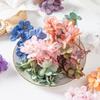 10PCS Silk Hydrangea Heads Artificial Flowers for Home Wedding Decor Candy Box Garlands Handmade Flower Arrangement Accessories
