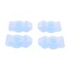 2 Pairs Toe Separators Spacers Soft SEBS Ergonomic Toe Straightenerss for Overlapping Toes