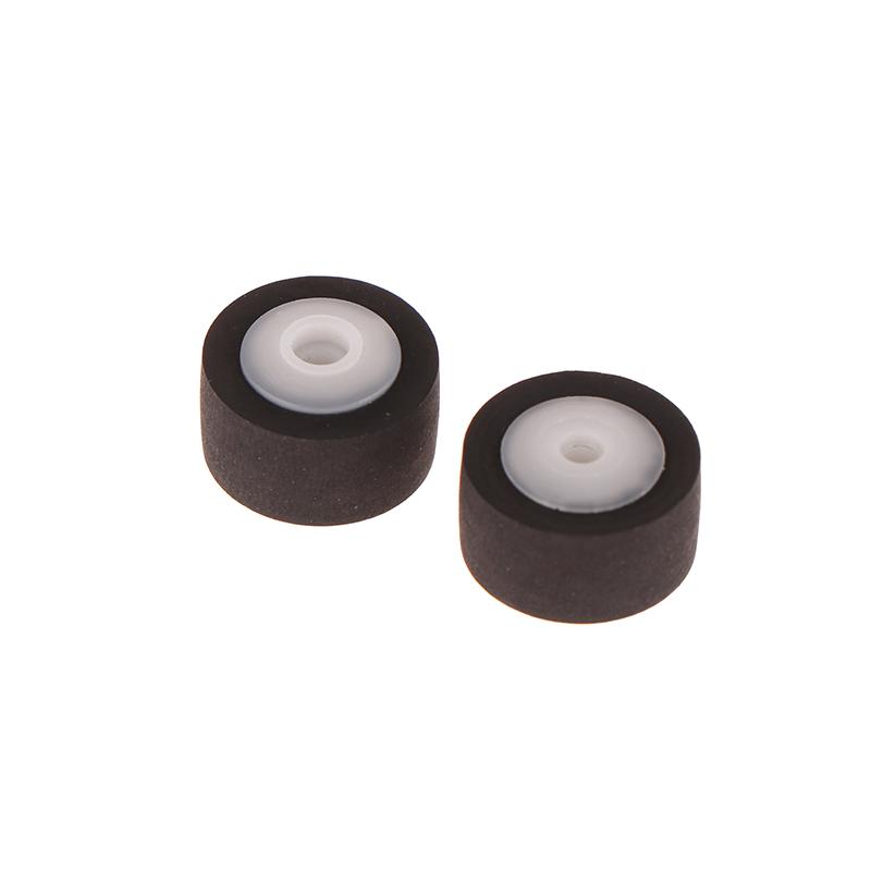 2Pcs 13X8.3X6.5X2Mm Car Press Belt Cartridge Audio Radio Tape Recorder Movement Rubber Pinch Roller Stereo Cassette Deck Wheel