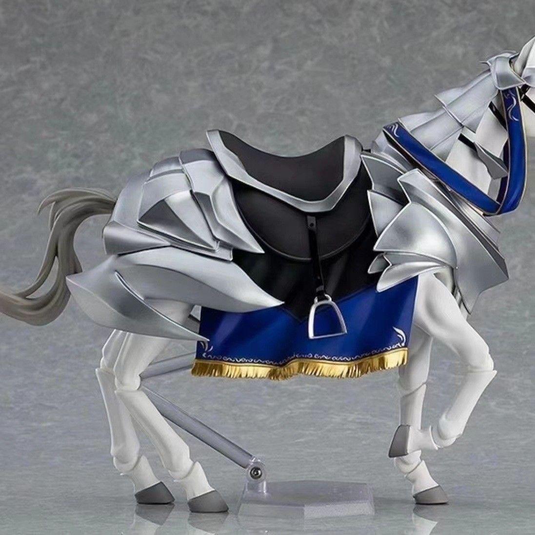 

Figma568 DX FGO Артория Белый Лансер 2.0 Супер-подвижная броня Фигурка лошади