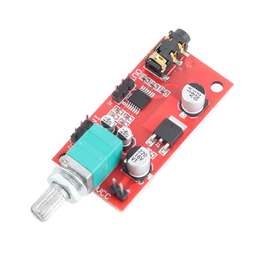 2Pcs DC 3‑12V Headphone Amplifier Module MAX4410 Mini Earphone Amplifier Module Portable Audio