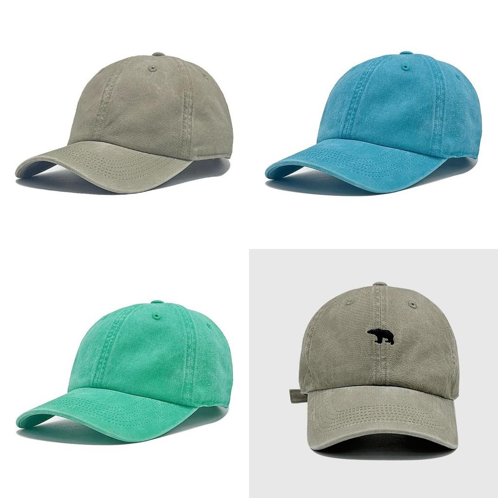 Baseball Cap With Embroidery For Men Outdoor Sun Protection Accessories**