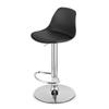 HOGA stool - black / chrome base