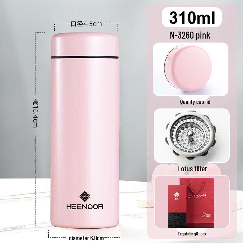 Heenoor Portable Stainless Steel Insulated Mug