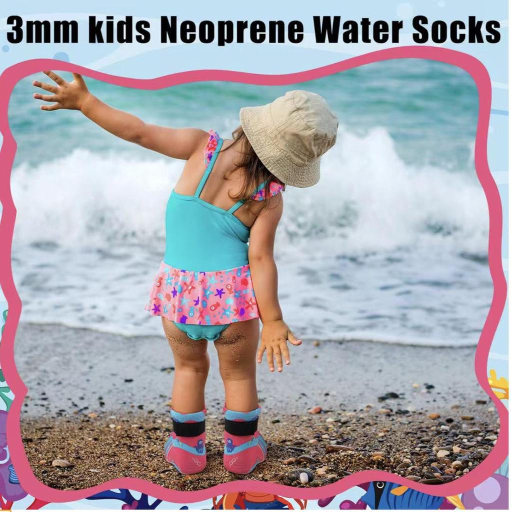 3MM Kinder Anti-Rutsch Strandsocken: Warmer Tauchschutz für Winterschwimmen und Schnorcheln