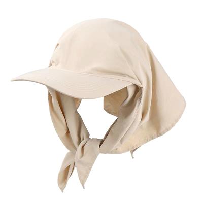 Adult Bandana Baseball Cap Spring Summer Casual Sport Cap For Woman Men Outdoor Visor Hat With Adjust Headscarf