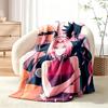 Naruto Blanket Flannel Blanket Soft Cozy Plush Throw for Sofa Bed Lightweight Home Decor