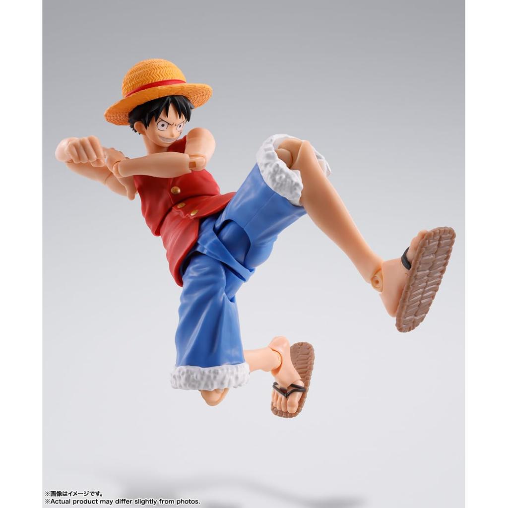 TAMASHII NATIONS S.H. Figuarts ONE PIECE Monkey D. Luffy - Dawn of Adventure 145mm ABS & PVC Painted Action Figure