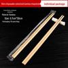 Disposable Carbonized Bamboo Chopsticks