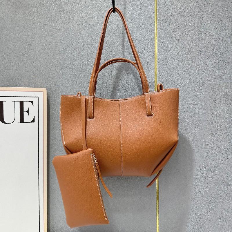 Polen Tragetasche Leder Achseltasche Modisch Ein Schulter Tragbar Große Kapazität Damen Knödelfabrik