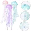 DOITOOL Unique Jellyfish Lanterns Paper Lamps 3pc DIY Kit for Ocean-Themed Decorations and Parties