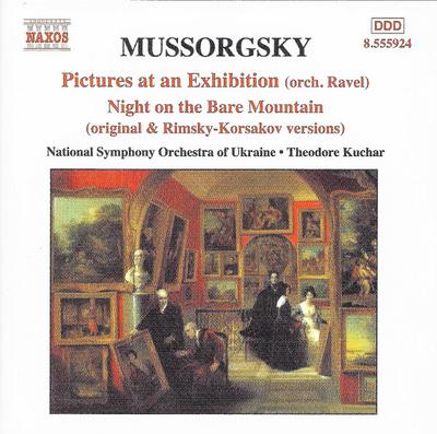 CD MUSSORGSKY, M.P. - PICT. AT AXHIBITION  8555924 Naxos 2003 Europe Classical Used