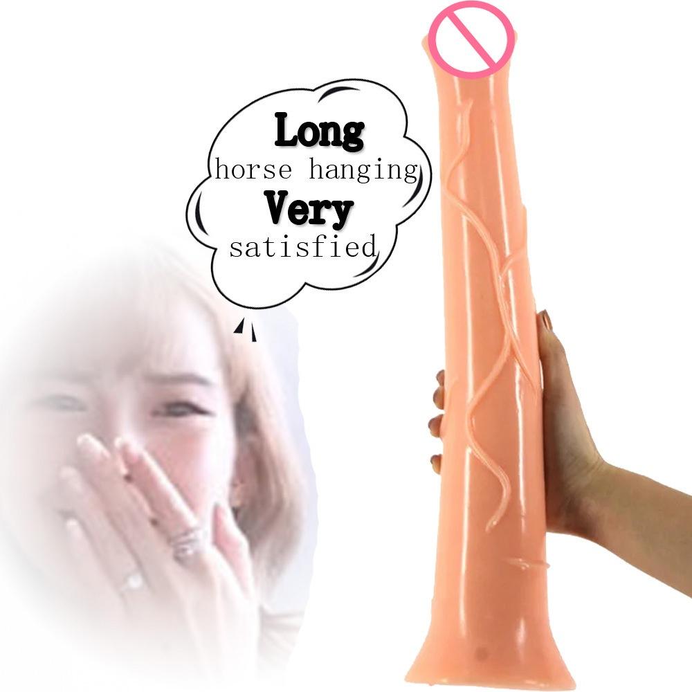 41cm Extra lange vergrößert realistische riesige Silikon 41cm Extra lange vergrößert realistische riesige Silikon